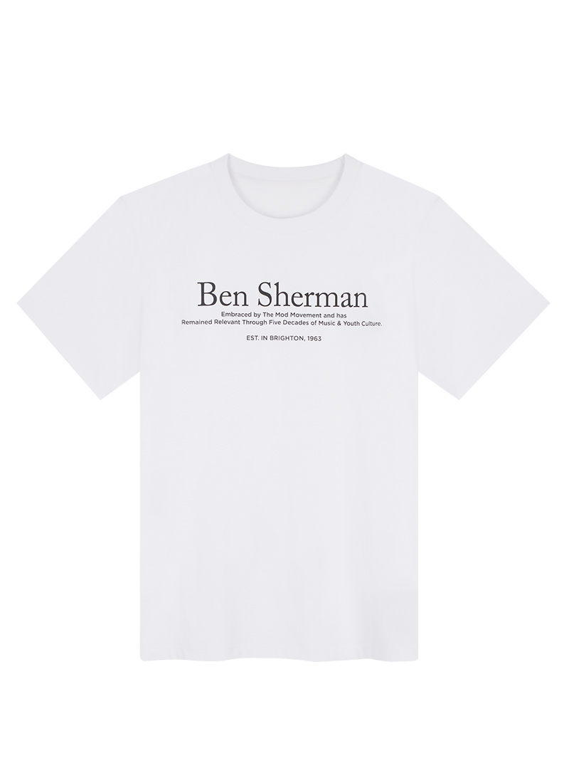 [+ONLINE EXCLUSIVE] 우먼 벤셔먼 로고 티셔츠 BOBTS768F